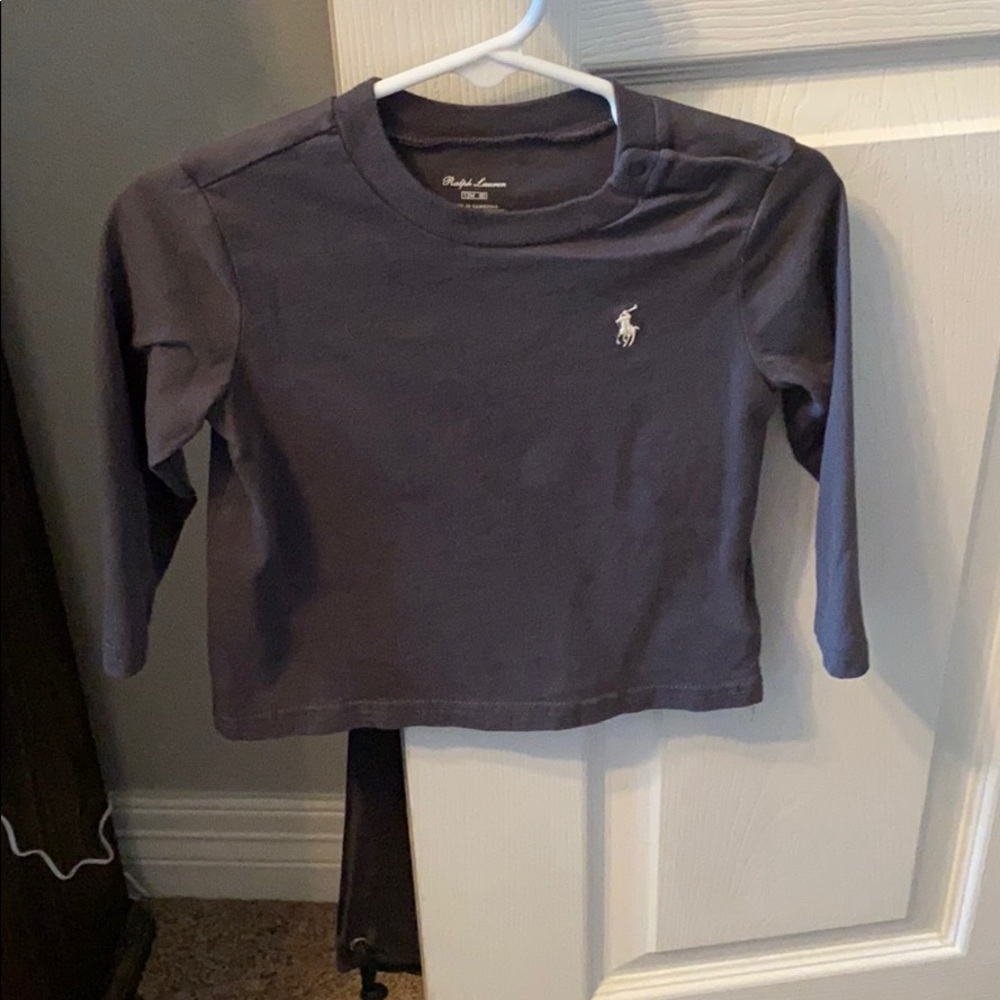 Grey Ralph Lauren Long sleeve shirt